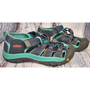 Keen Sandals Kid's US 1 EU 32/33 UK 13 Blue/Aqua Newport H2 Water Hiking